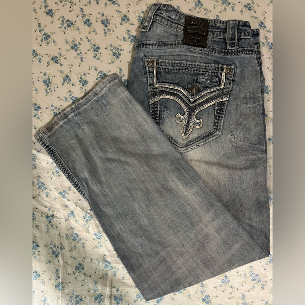 Rock Revival Straight Jeans for men